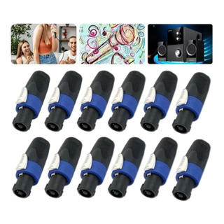 12pz Conector Speakon Nl4fc De 4 Polos Neutrik 12pz Conector Speakon Nl4fc De 4 Polos Neutrik