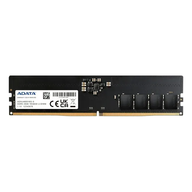 Memoria RAM color negro 16GB 1 Adata AD5U480016G-S