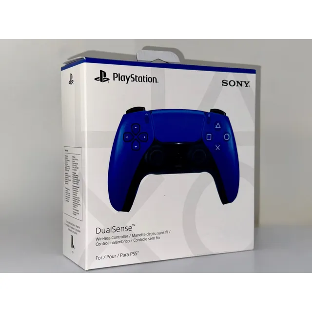Control Ps5 Dualsense Azul Cobalto Excelente Estado Con Caja Azul