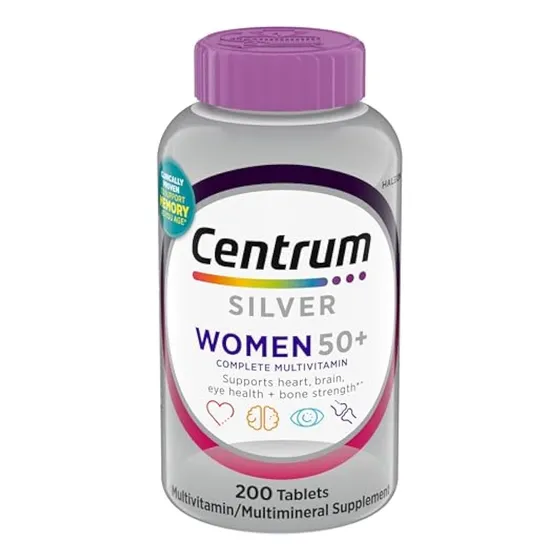 Multivitamínico Centrum Silver Para Mujeres 50