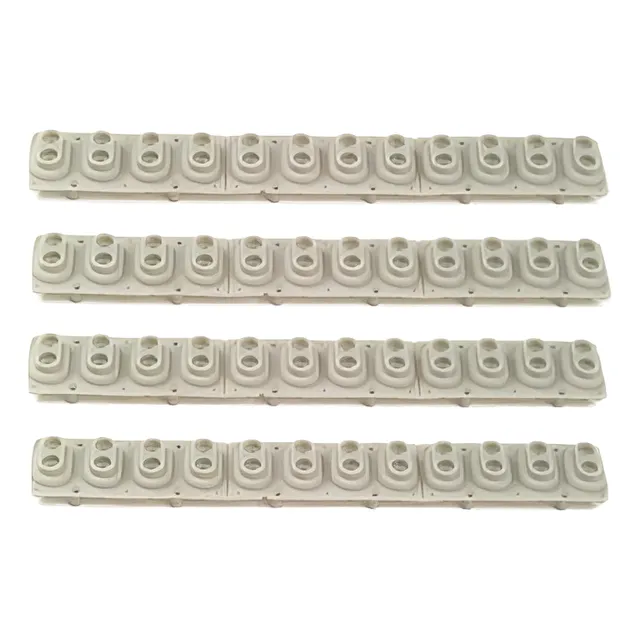 Set De 4 Gomas De Contacto Roland D-50 Membrana De Goma