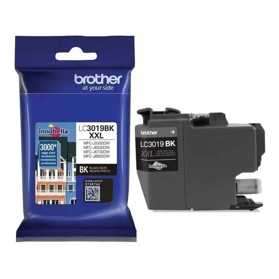 Brother Cartucho De Super Alto Rendimiento Lc3019bk Negro
