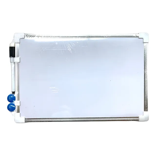 Pizarra Acrílica A4 30x20cm Magnética Doble Cara