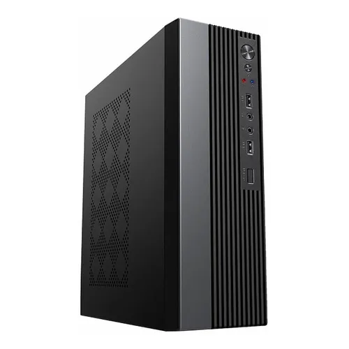 Gabinete Slim Mini Atx Vertical Ou Horizontal K-mex Gm-02ck Cor Preto
