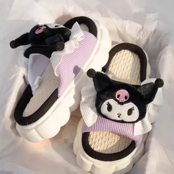 Pantuflas Kuromi My Melody Hello Kitty Sanrio