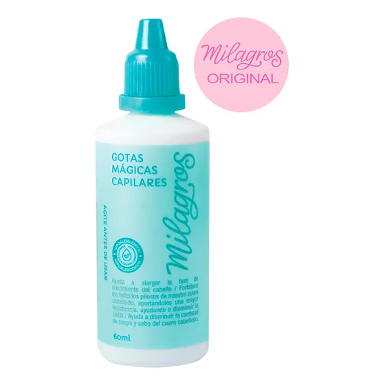 Milagros Gotas Magicas Capilares 60ml Anticaida