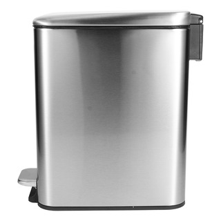 Cubo De Basura De Acero Inoxidable Con Pedal Mudo Cubo De Basura De Acero Inoxidable Con Pedal Mudo