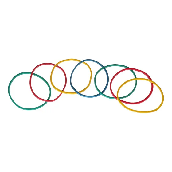 Banditas Elásticas 4 Cm Colores Surtidos Pack X 1 Kilo