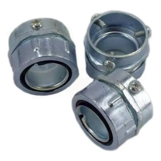 Pack 10 Conector Emt A Recto Flexible Metalico Iec 25mm