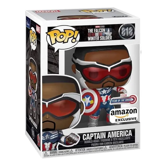 Funko Pop Capitán América The Falcon And The Winter Soldier