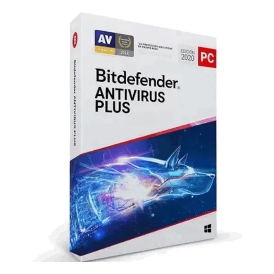 Antivirus Bitdefender Antivirus Plus 5 Equipos 1 Año