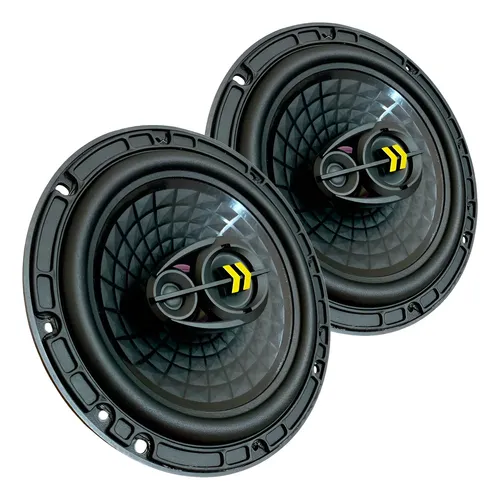 Alto-falante 6 Nakamichi 4 Vias 20 Watts Rms - Preto | Frete grátis