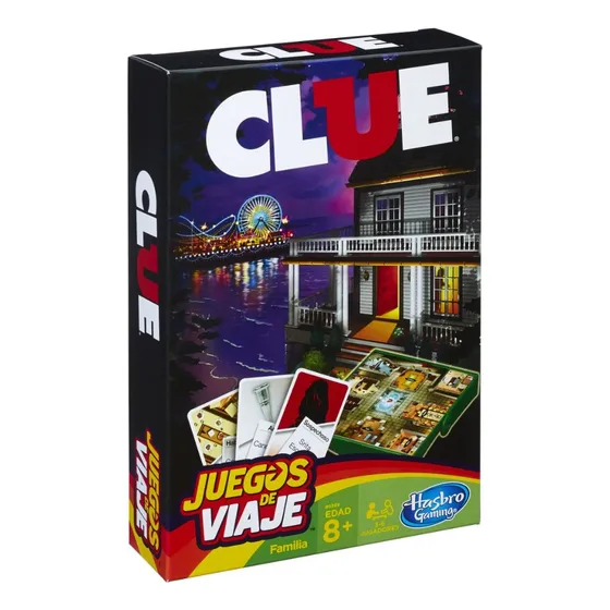 Juego De Mesa Clue Viaje Clasico Español