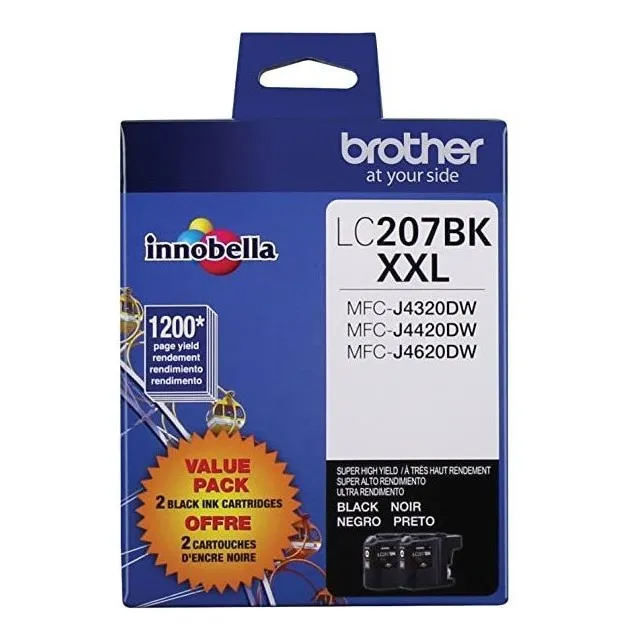 Lc2072pks Multi Pack De Cartuchos De Tinta De Impresora Brot