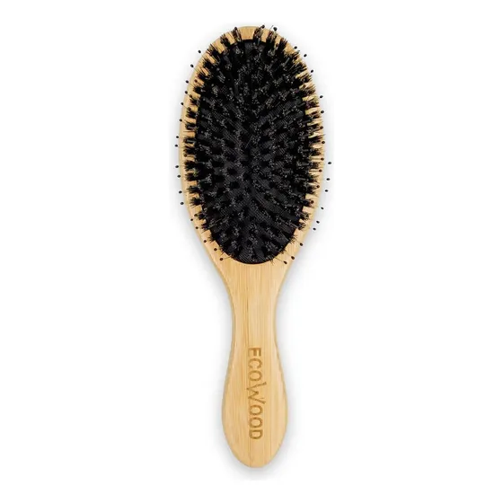Cepillo De Cerdas Naturales De Jabalí Para Cabello