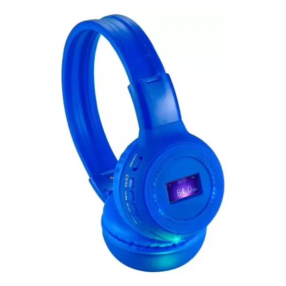 Audífonos Inalámbricos Bluetooth Diadema N65 Bt Pantalla