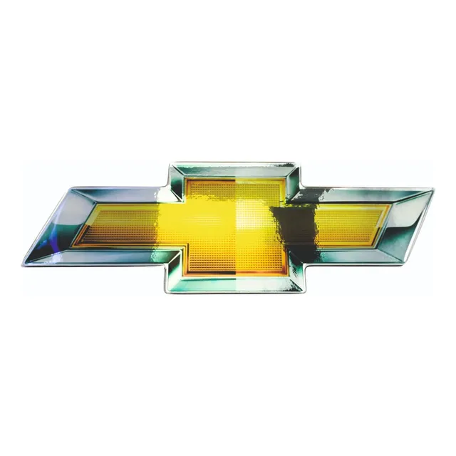 Emblema Sticker Resina Flexible Chevrolet Logo Vinilo 28.5cm