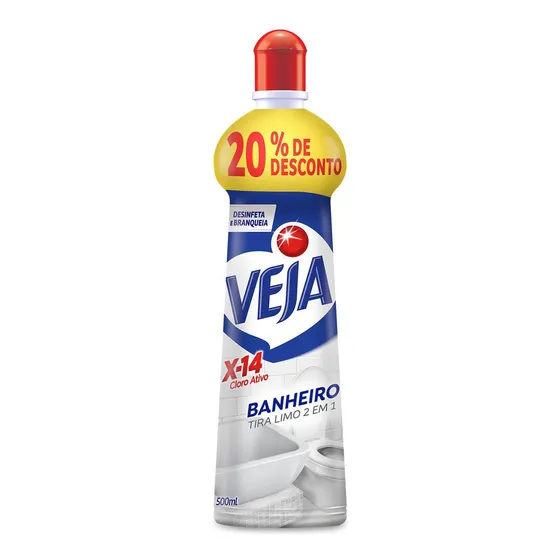 Tira Limo Veja Banheiro X14 500ml