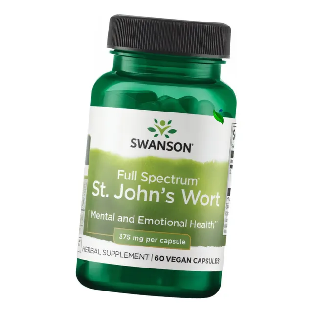 Hierba De San Juan 375mg / St. John's Wort X 60 Cápsulas