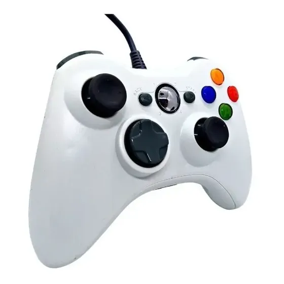 Control Joystick Seisa NJX-301 Blanco Compatible PC Xbox USB Ergonomía | Cuotas sin interés