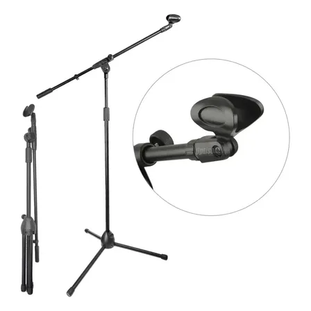 Pedestal Girafa Profissional Klx Suporte Para Microfone Preto