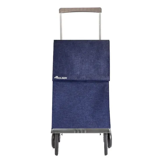 Carro Plegable 2 Ruedas Plegamatic Rolser Español Aluminio Color Azul Marino
