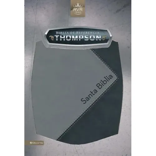 Biblia De Estudio Thompson Referencias Piel Negro Gris, De Thompson., Vol. N/a. Editorial Vida, Tapa Blanda En Español, 2013