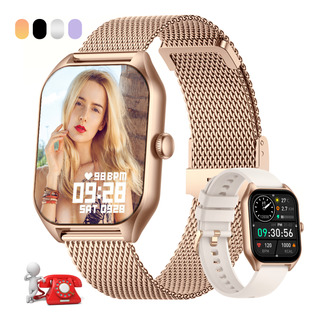 Smartwatch Reloj Inteligente Mujer 1.85 Llamada Bluetooth Smartwatch Reloj Inteligente Mujer 1.85 Llamada Bluetooth