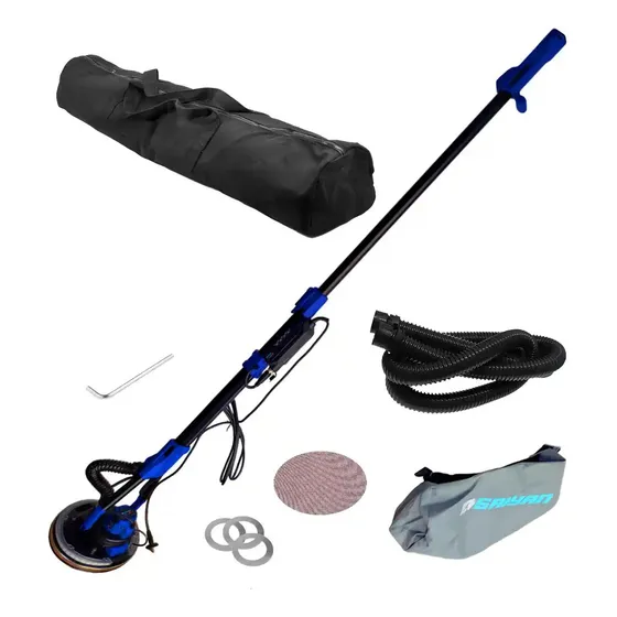 Lijadora De Pared Y Techo Industrial Brushless 1600w Saiyan
