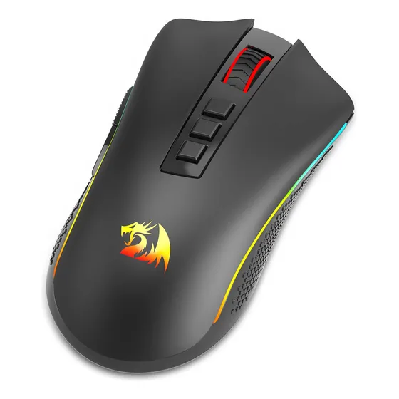 Mouse Gamer Redragon Wireless Sem Fio Cobra Pro M711-pro