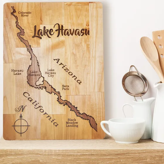 Tabla Cortar Mapa Lago Havasu