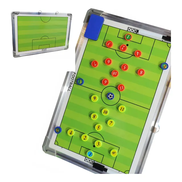 Tabla Pizarra Para Dt Fútbol 60*40cms Magnéticos Y Aluminio