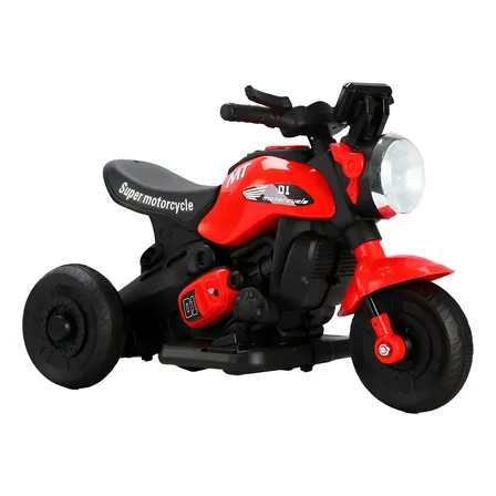Moto Elétrica Infantil First Custom Zippy Toys Cor Vermelho