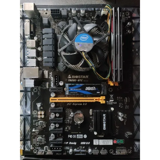 Combo Tarjeta Madre - Procesador - Ram - M.2 256gb