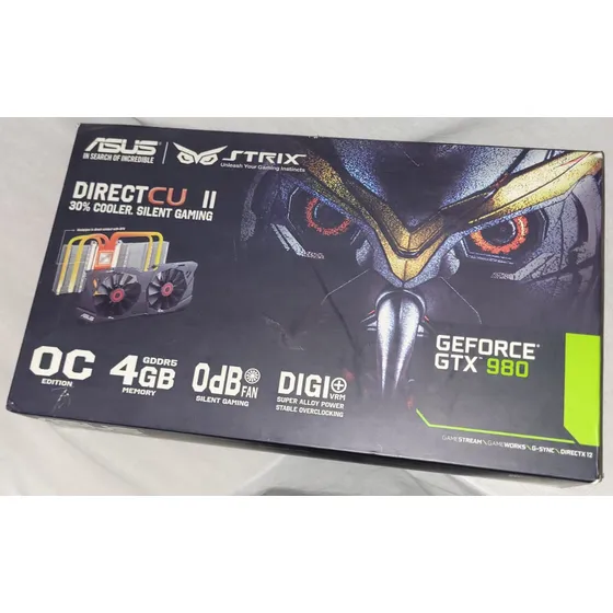 Nvidia Asus Geforce Gtx 980 Oc 4gb Gddr5