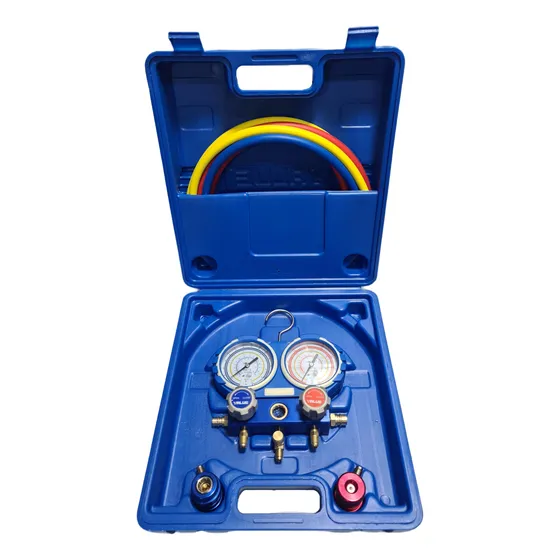 Manifold Alta Y Baja R22 R134a R404a R407c Value C/ Acoples