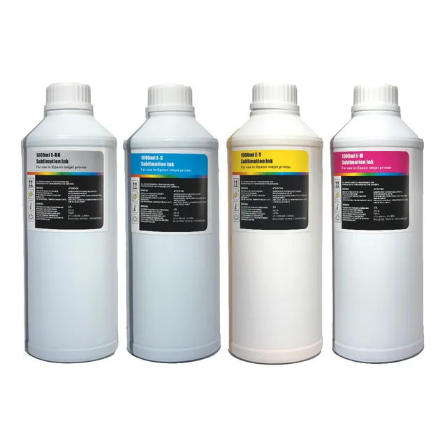Kit 4 Litros De Tinta Para Sublimacion Alphaink