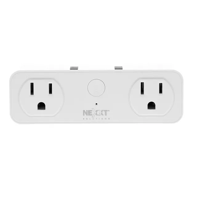 Enchufe Inteligente Nexxt Mas 2 Puertos Usb Alexa Asisstant