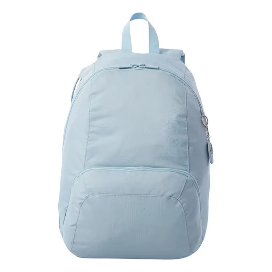 Mochila Urbana Juvenil Ometto Para Mujer Totto Color Azul Diseño De La Tela Liso