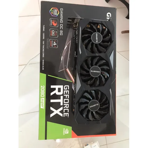 Placa De Vídeo Nvidia Gigabyte Geforce Rtx 2080 Super