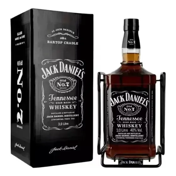 Jack Daniel's Old No. 7 Bourbon 3l Em Caixa Original