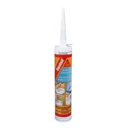  Sellador Silicona Sika Sanisil C/fungicida 300cc -ynter