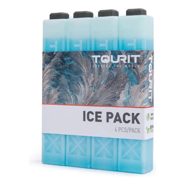 Paquetes De Hielo Reutilizables Tourit Para Cavas  4 Pack