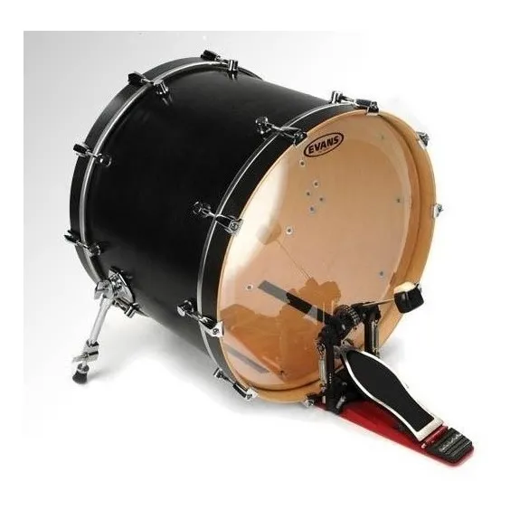 Parche Para Bombo Evans Bd22gb3 De 22 Bateria Transparente