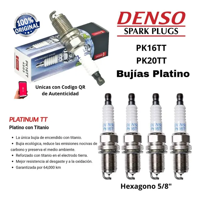 Bujias Ngk Platino Mazda 3 1.6 / 323 626 Mx-5 Demio Miata