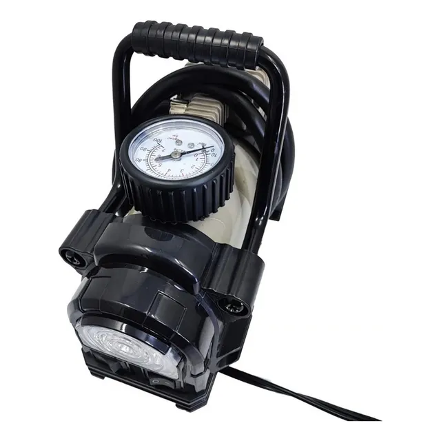 Compresor De Aire B-equip Portatil Para Neumaticos Beq-100cp Gris Oscuro