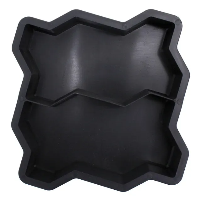 Kit Formas Artefatos Cimento Concreto Paver 16 Faces Encaixe