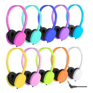 Fones De Ouvido Infantis Xosda A Granel, Pacote Com 10 Para Fones De Ouvido Infantis Xosda A Granel, Pacote Com 10 Para