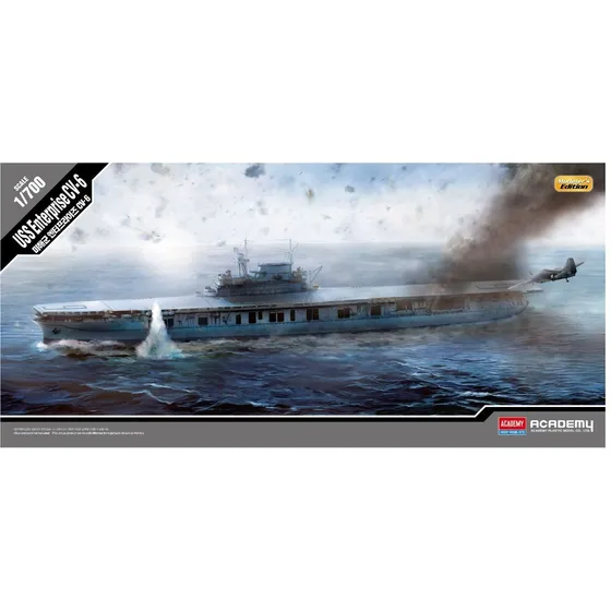 Academy 14224 Portavion 1/700 Uss Enterprise Cv6 Barco Armar