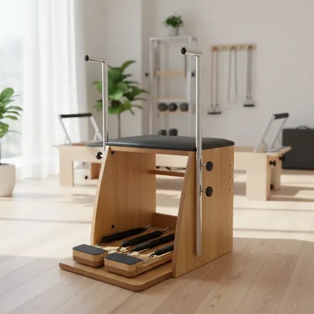 Step Chair Studio Contemporâneo Cadeira De Pilates Fisiofit Madeira